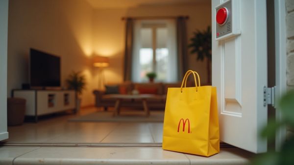Recevez rapidement vos produits McDonald's avec la livraison à domicile
