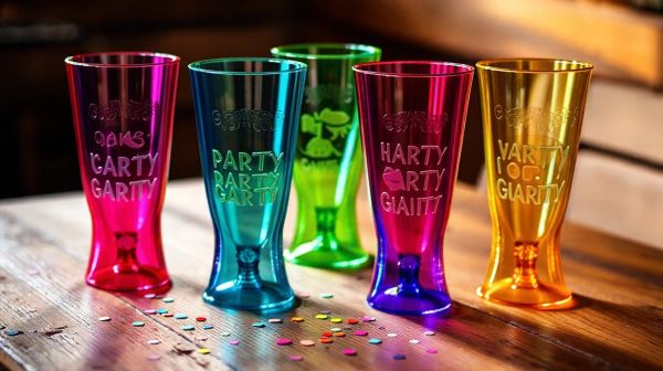 Top 5 gobelets en plastique personnalisés pour vos célébrations