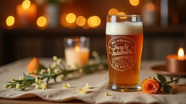 Un verre à bière personnalisé pour marquer chaque occasion